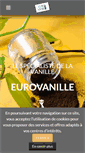 Mobile Screenshot of eurovanille.com